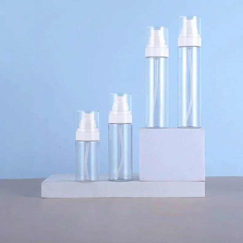 30–120ml Plastic Flat-Shoulder Spray Bottle For Toner