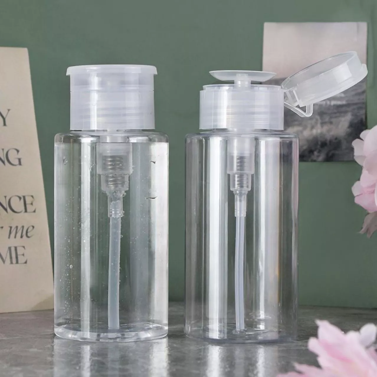 Chemical Resistant PP Nail Remover  Bottle