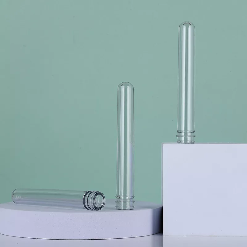 Crimp Neck PET Preforms for Cosmetic Spray Bottle