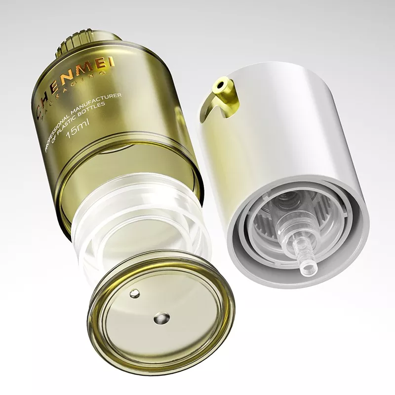 Airless Lotion Bottle for Skincare Packaging