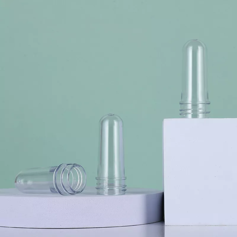 Crimp Neck PET Preforms for Cosmetic Spray Bottle