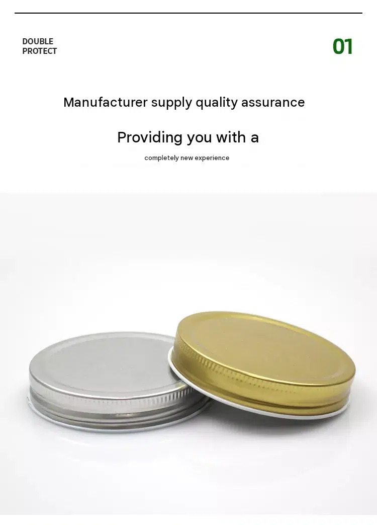 Multicolor Screw Cap for Cosmetic Bottle