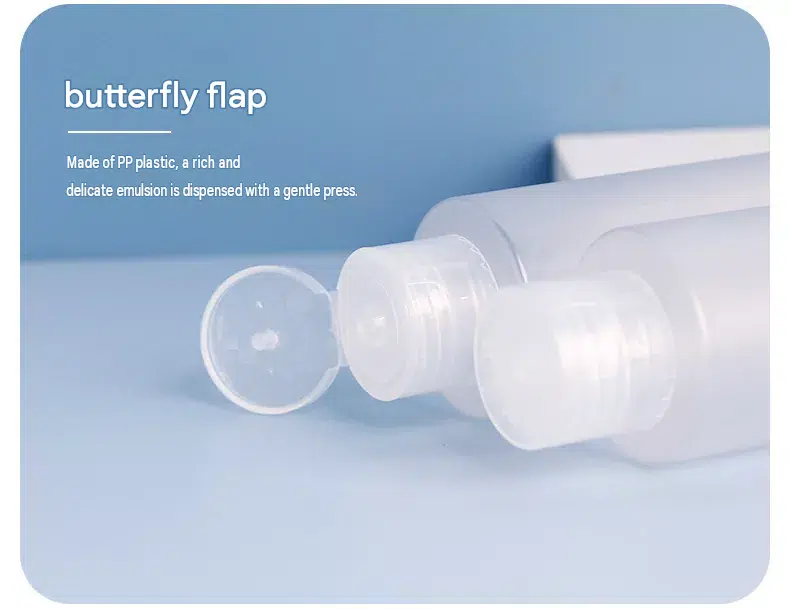 PET Lotion Bottle With Screw Caps