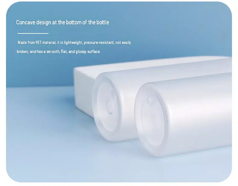 PET Lotion Bottle With Screw Caps