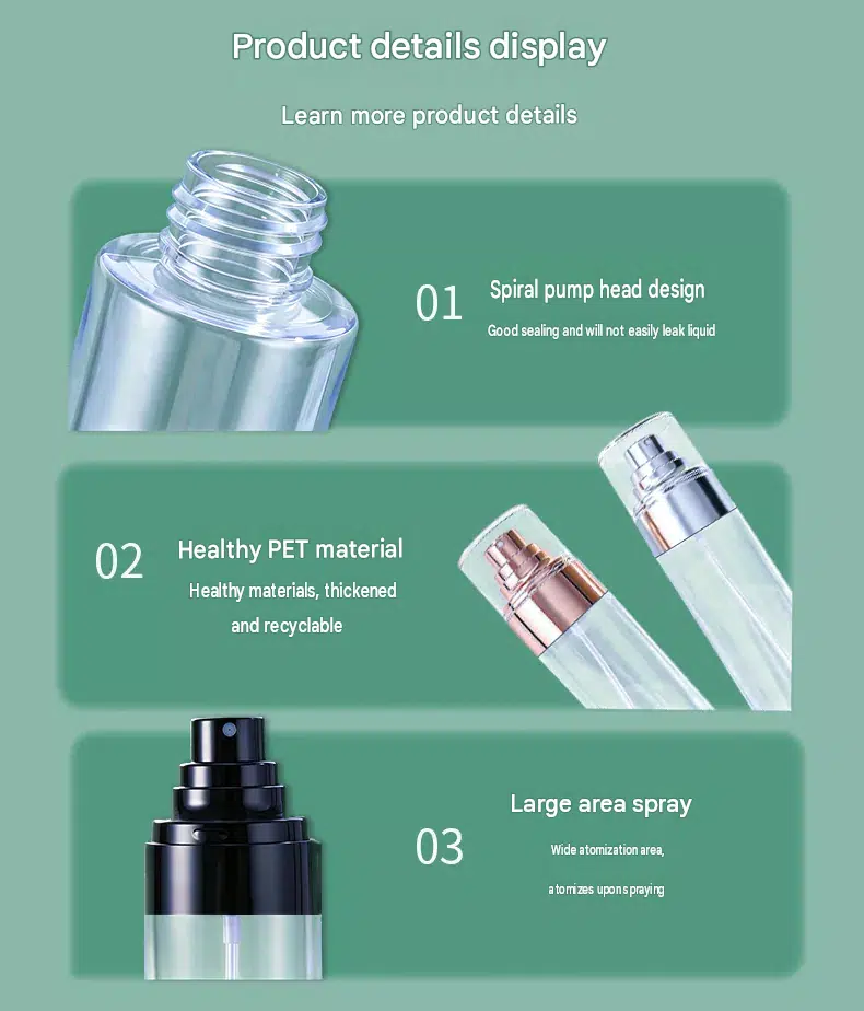 PET Thick-Walled Nano Fine-Mist Spray Bottle