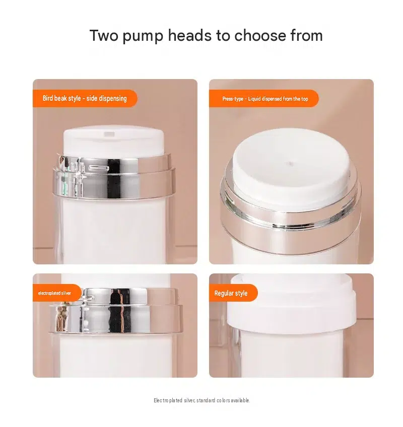 PP Double Wall Cream Jar for Skincare Packaging
