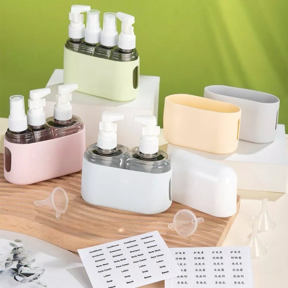 Refillable Travel Dispenser Bottle Set