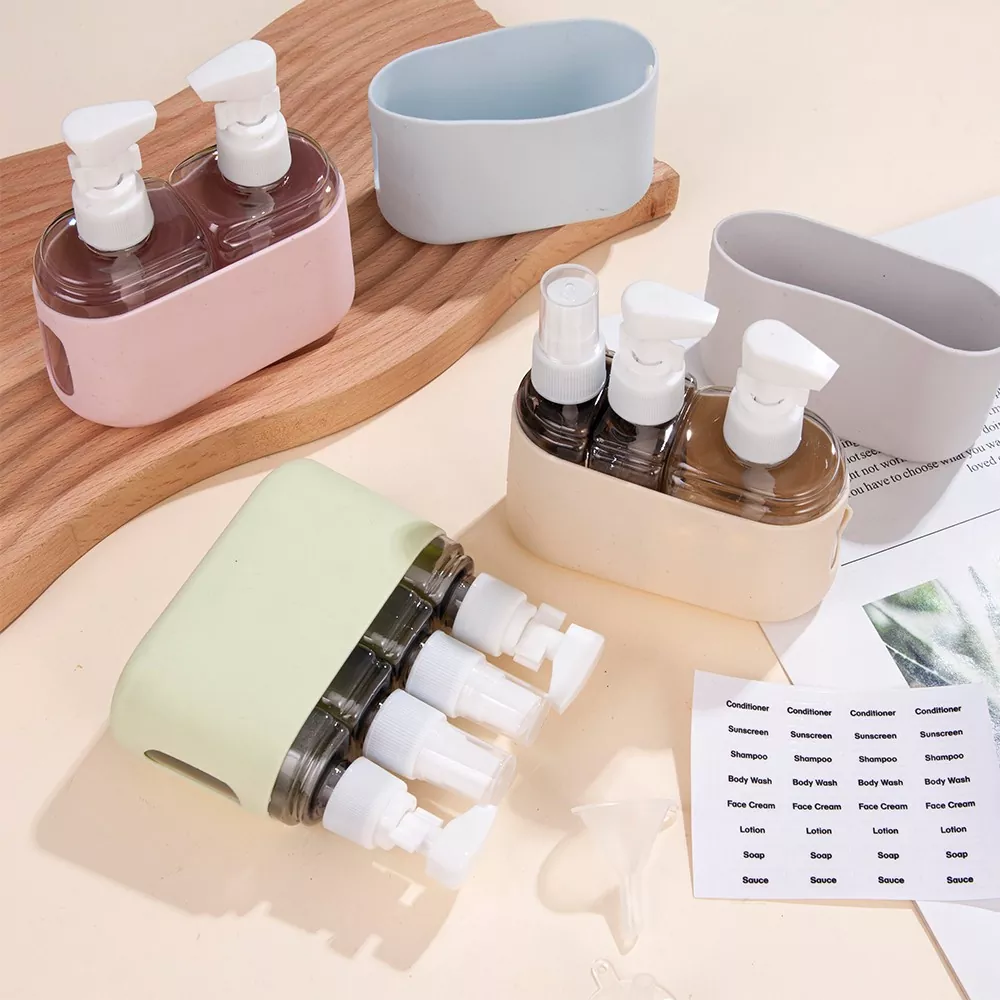 Refillable Travel Dispenser Bottle Set