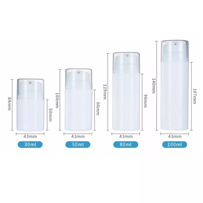 Snap-Lock Airless Lotion Bottle
