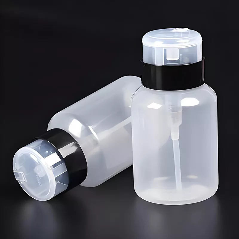 Leak Proof PE Makeup Remover Press Bottle