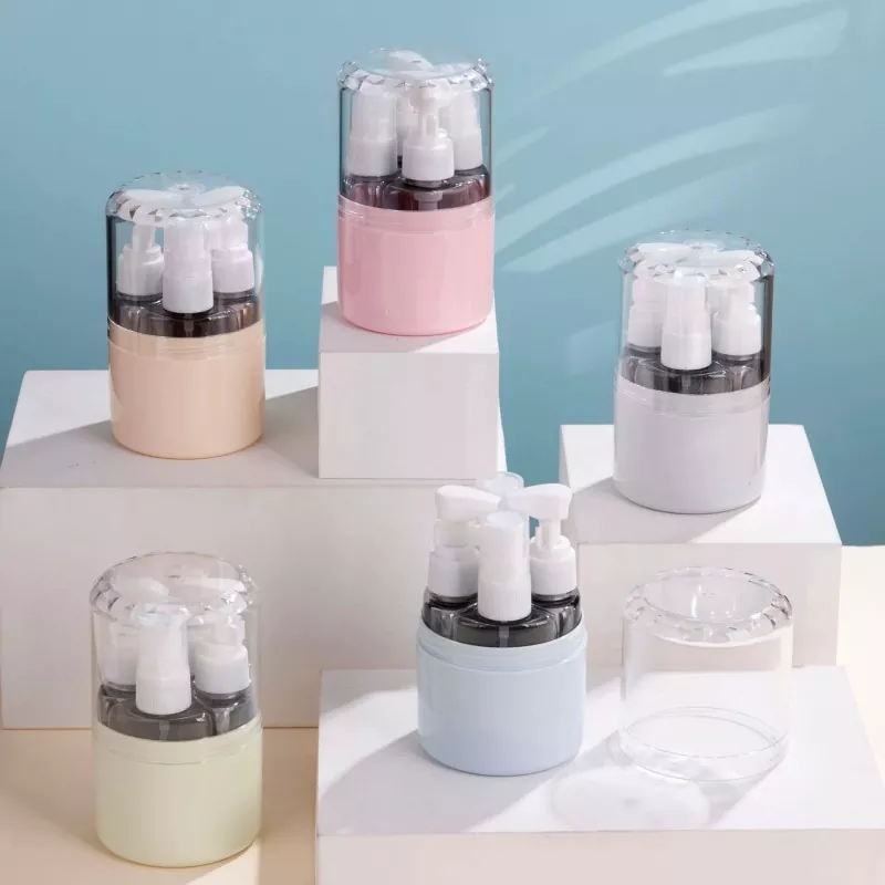 Portable Eco-Friendly Silicone Travel Bottle Set